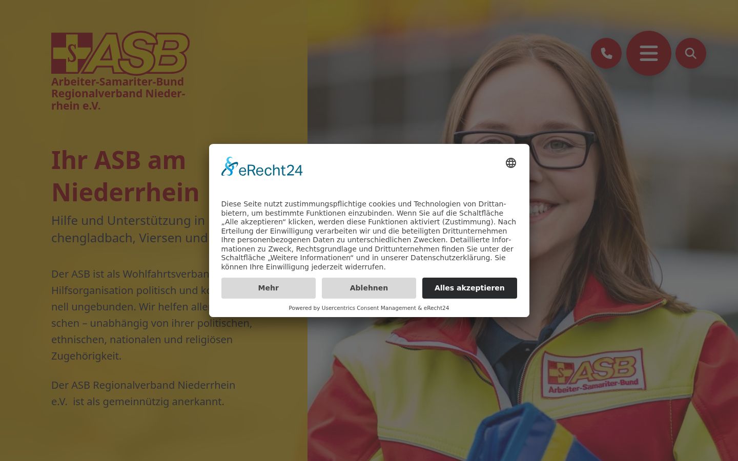 Sutikimo reklamjuostės, rodytos prieš bet kokią sąveiką, ekrano kopija
