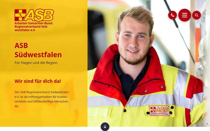Screenshot ta' asb-suedwestfalen.de