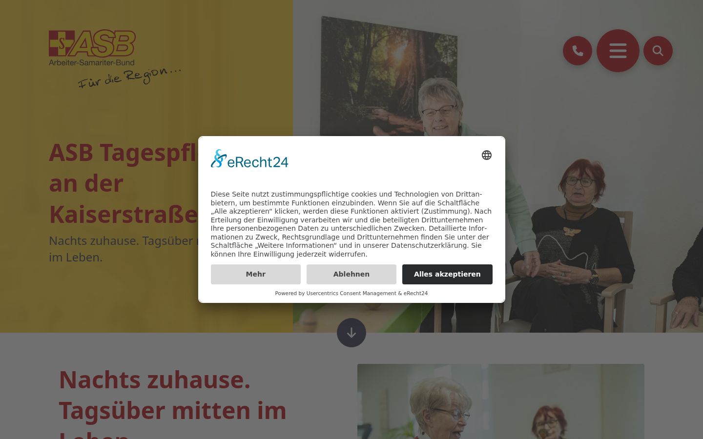 Sutikimo reklamjuostės, rodytos prieš bet kokią sąveiką, ekrano kopija