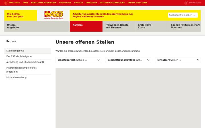 Ekrano kopija asb-unvorstellbar.de