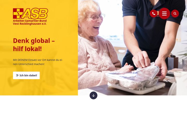 Screenshot of asb-vest-re.de