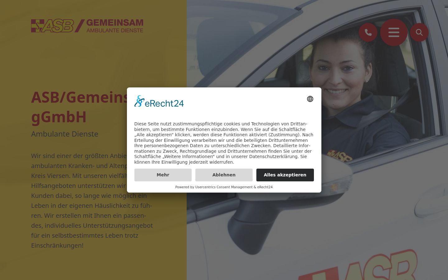 Sutikimo reklamjuostės, rodytos prieš bet kokią sąveiką, ekrano kopija