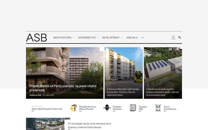 Screenshot of asb.sk