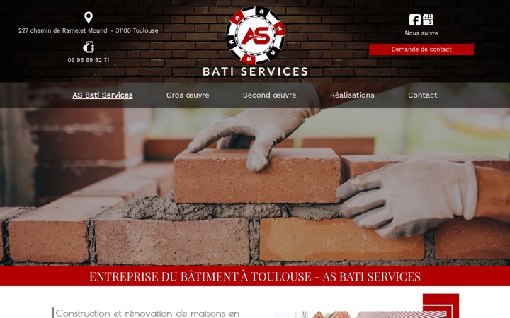 Zrzut ekranu asbatiservices.fr