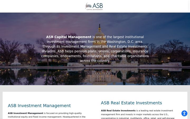 Screenshot of asbcm.com