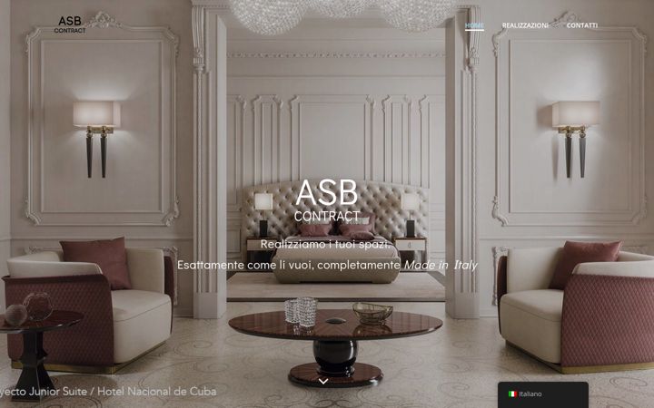 Screenshot of asbcontract.it