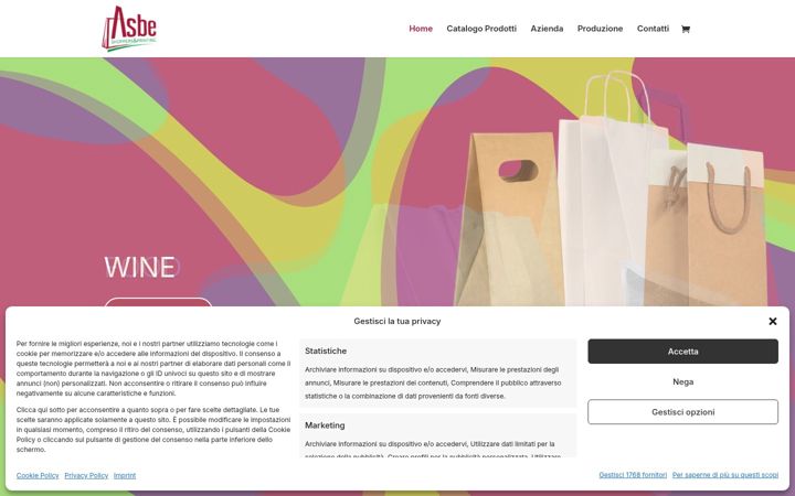 Screenshot of asbe.it