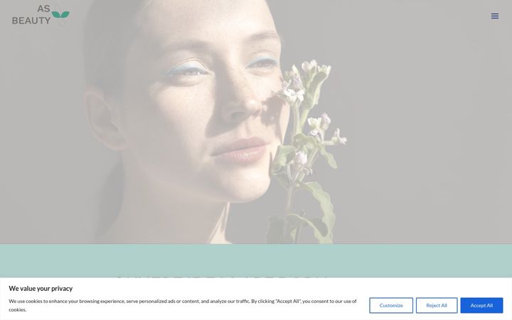 Екранна снимка на asbeauty.it