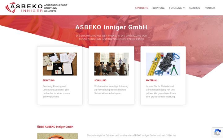 Screenshot of asbeko.ch
