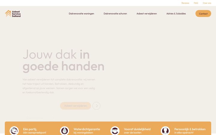 Screenshot of asbestsalland.nl