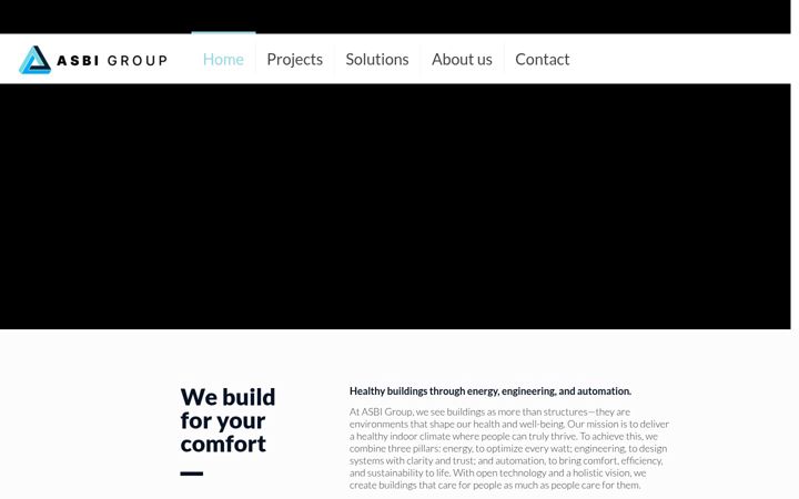 Screenshot ta' asbi-group.com