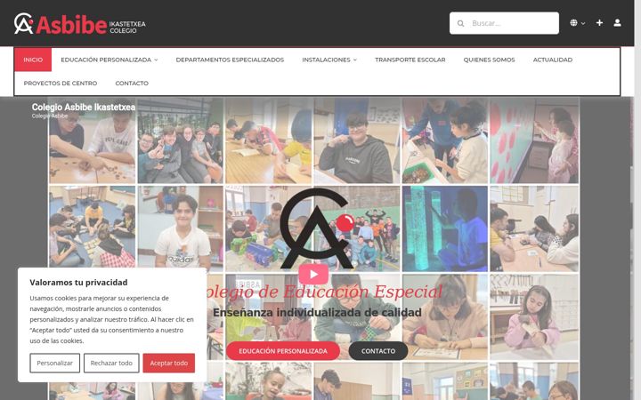 Screenshot of asbibe.com