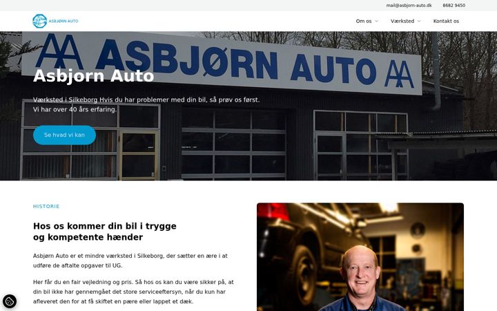 Screenshot of asbjorn-auto.dk