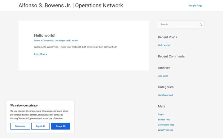 Screenshot of asbjr.net