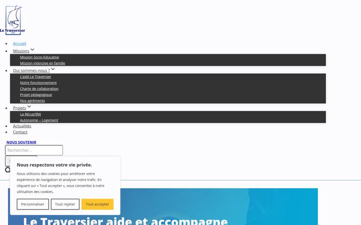 Screenshot of asblletraversier.be