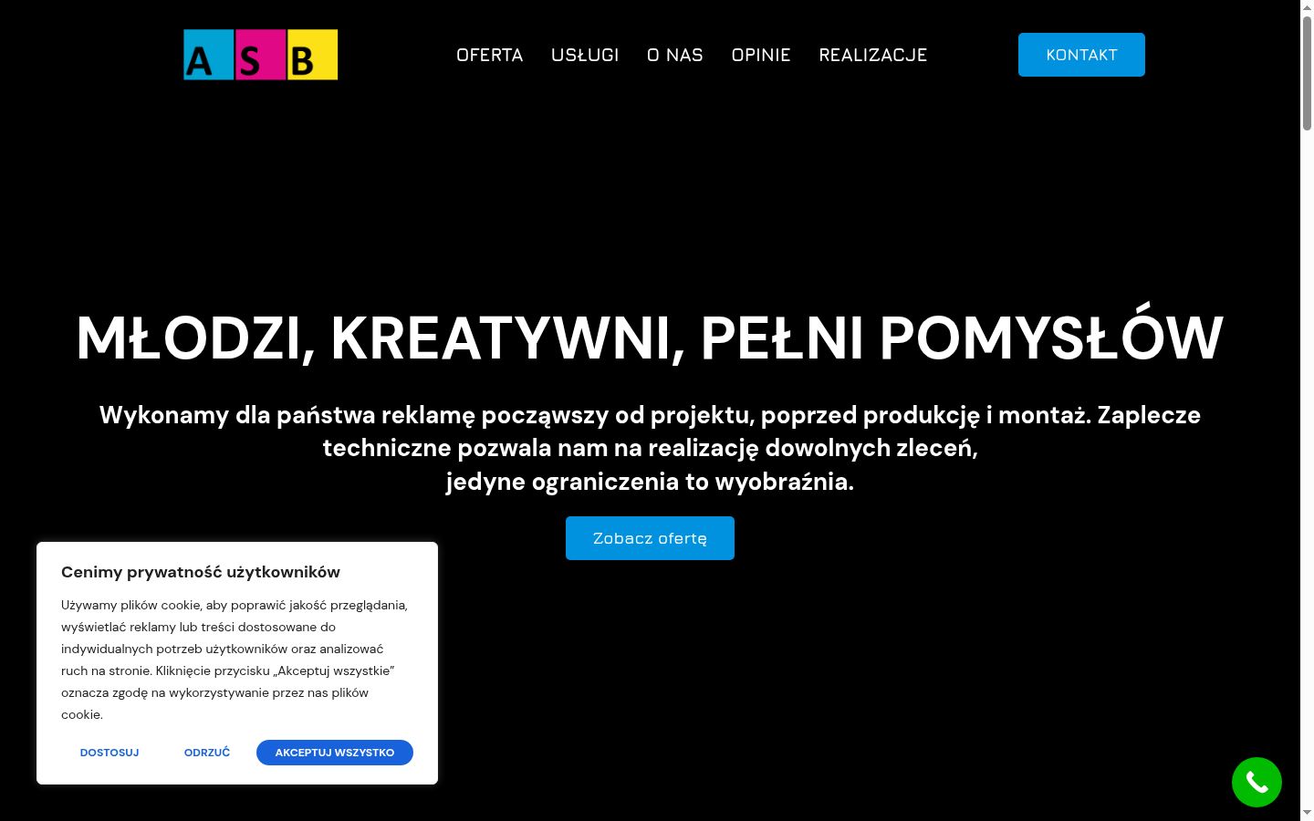 Sutikimo reklamjuostės, rodytos prieš bet kokią sąveiką, ekrano kopija