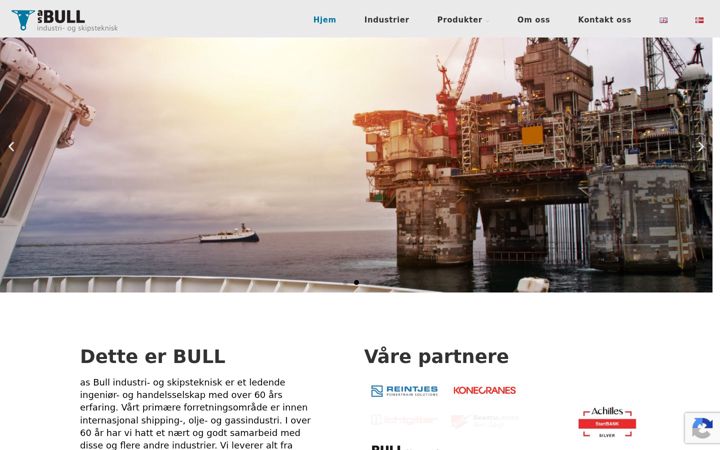Screenshot of asbull.no