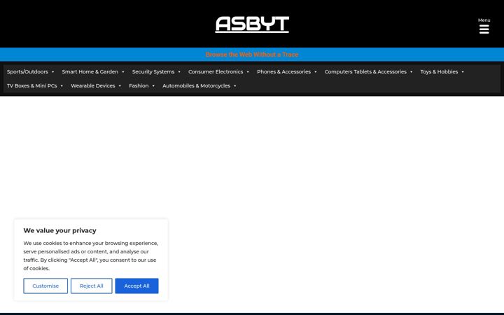 Screenshot of asbyt.com