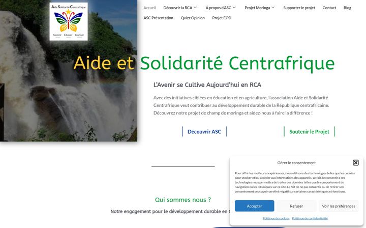 Screenshot of asc-21.com