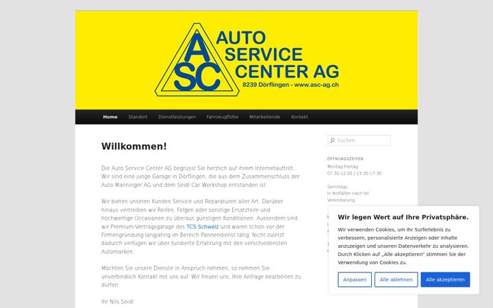 Snímek obrazovky asc-ag.ch