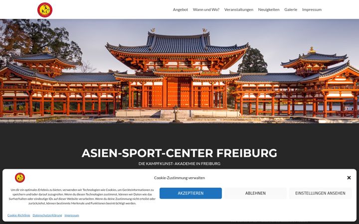 Snimka zaslona za asc-freiburg.de