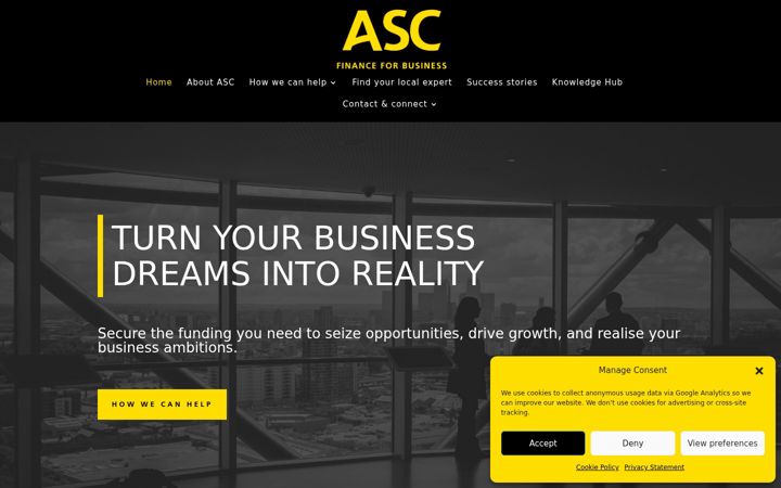 Екранна снимка на asc.co.uk