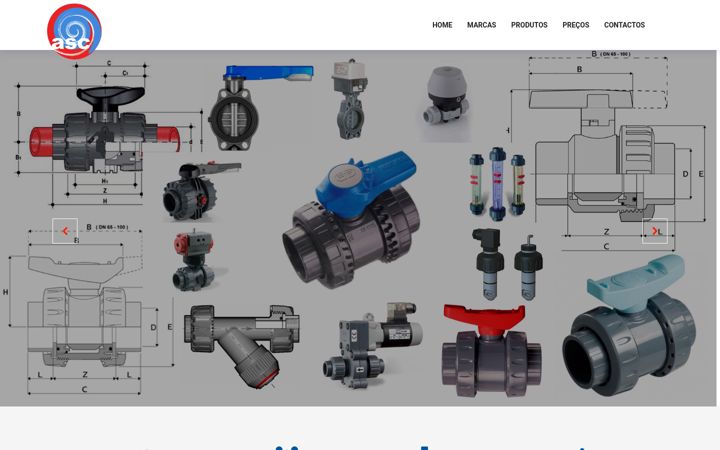 Screenshot of asc.pt