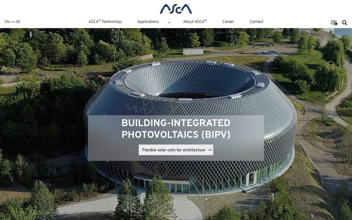 Screenshot of asca.com
