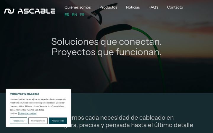 Screenshot of ascable-recael.com
