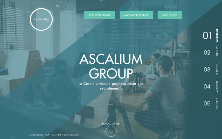 Screenshot of ascalium.com