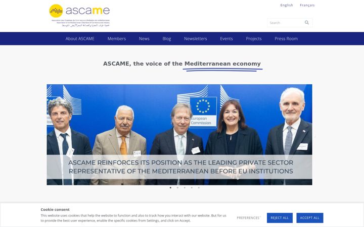 Zrzut ekranu ascame.org