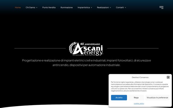 Screenshot of ascanienergy.it