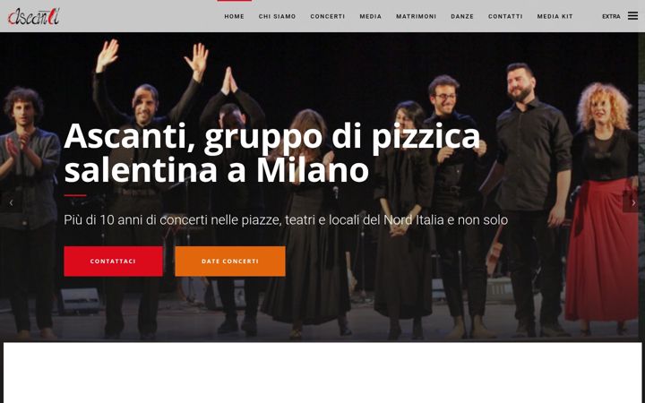 Screenshot of ascanti.it