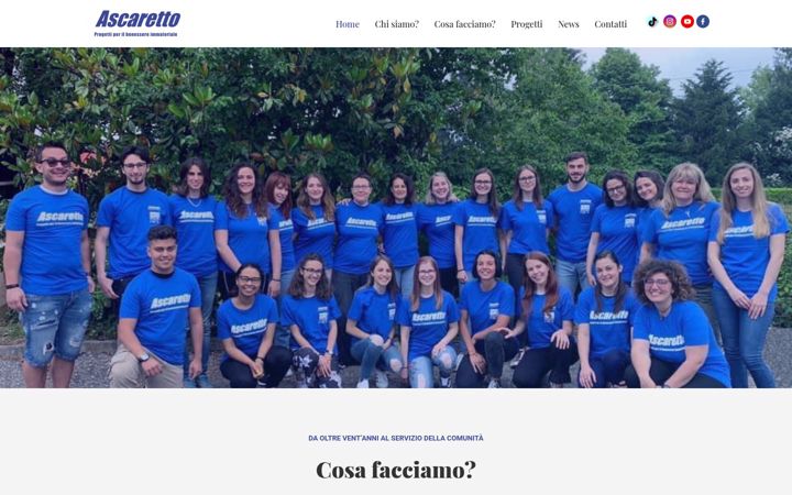 Screenshot of ascaretto.it