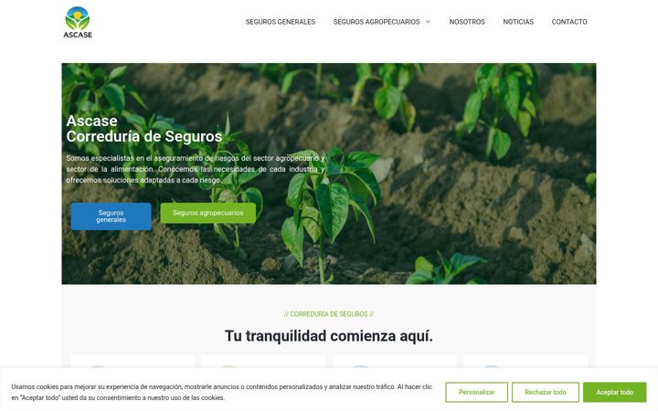Screenshot of ascase.net