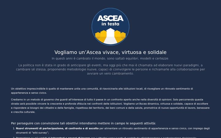 Screenshot of asceaintesta.it
