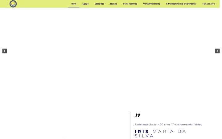 Screenshot of ascencao.org.br