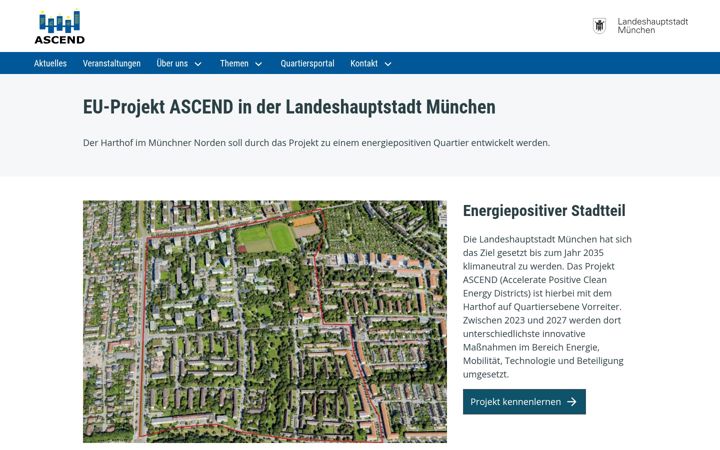 Screenshot of ascend-muenchen.de