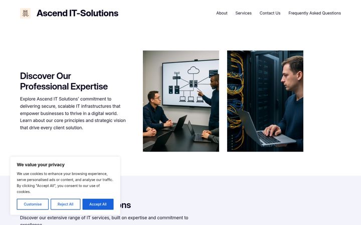 Screenshot of ascenditsolutions.se