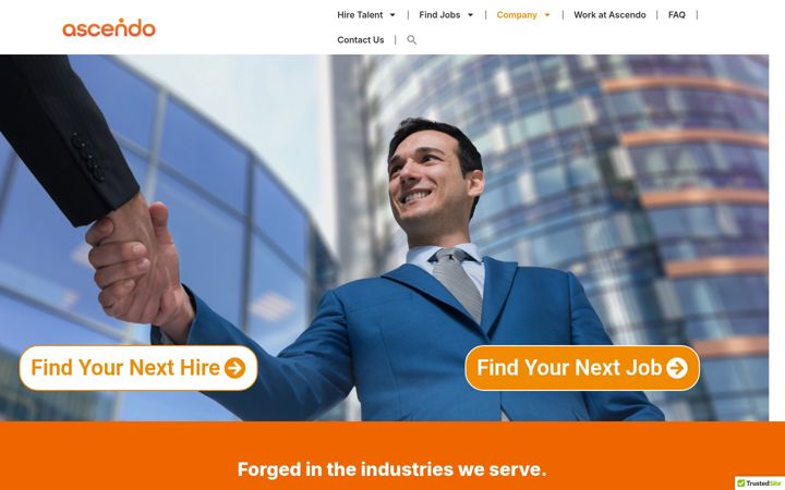 Screenshot of ascendo.com