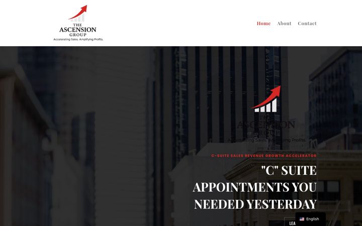 Screenshot of ascensiongroupllc.com