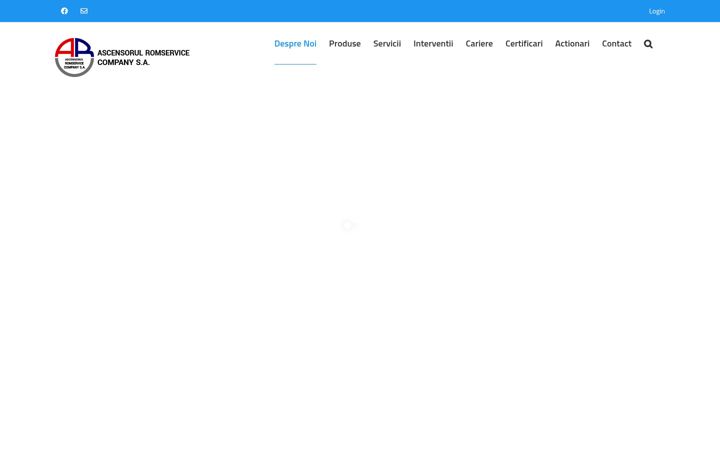 Screenshot of ascensor.ro