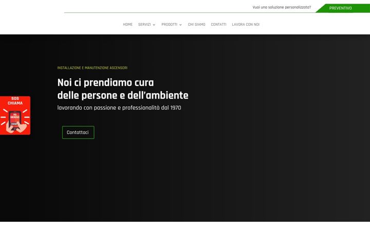 Screenshot of ascensori.net