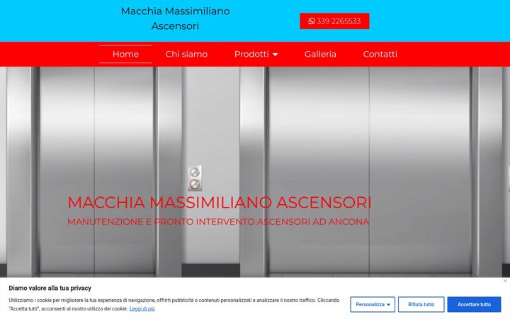 Екранна снимка на ascensorianconamacchiamassimiliano.it
