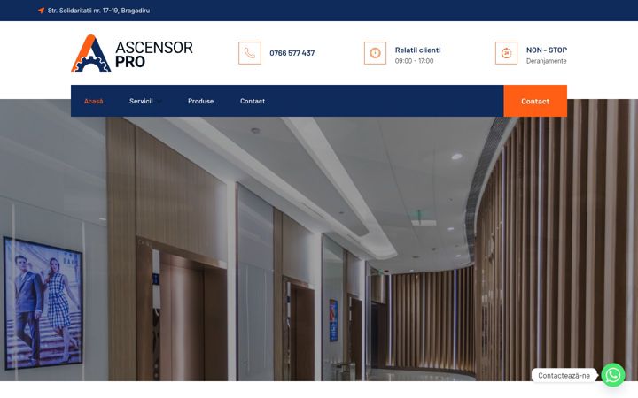 Screenshot of ascensorpro.com