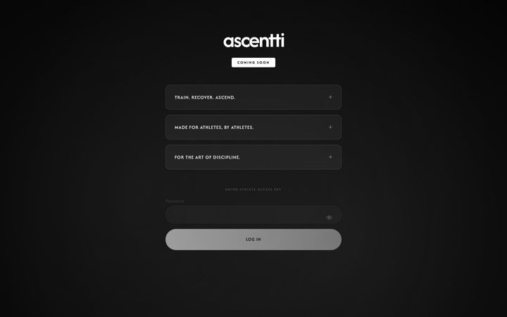 Screenshot ta' ascentti.com