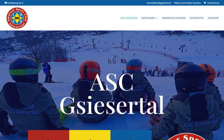 Skjermbilde av ascg.bz.it