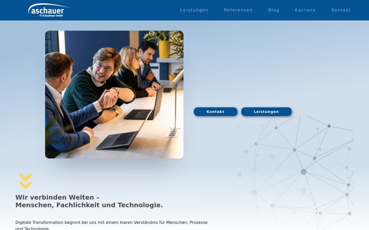 Screenshot of aschauerit.at
