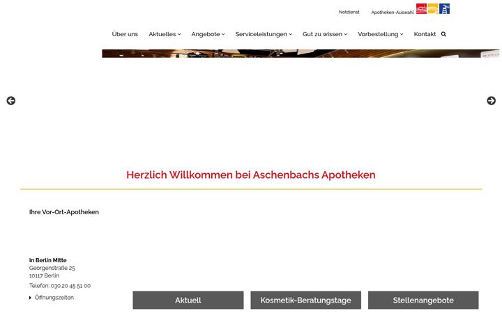 Captura de ecrã de aschenbachs.de