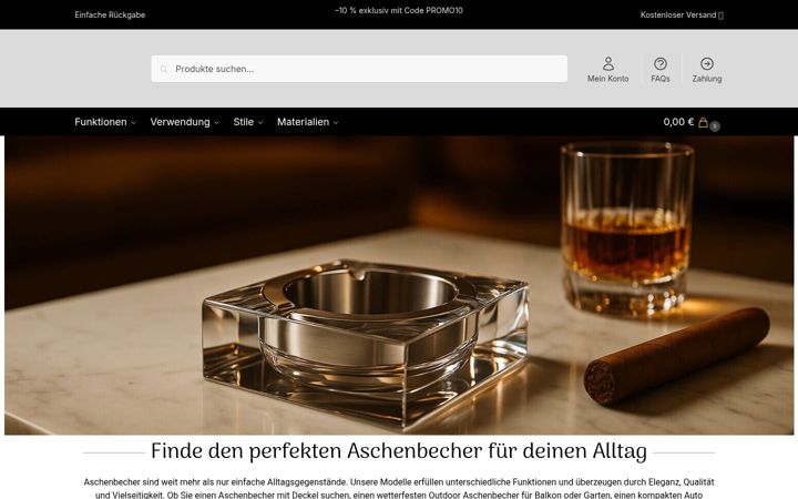 Snímek obrazovky aschenbecher-24.com
